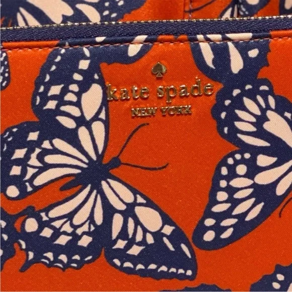 Kate Spade Chelsea Large ContinentalWallet Butterfly Multi